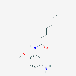 N-(5-Amino-2-methoxyphenyl)octanamide