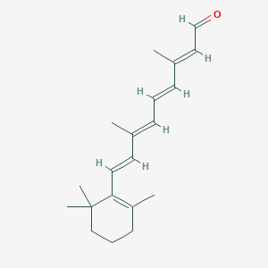 molecular formula C20H28O B013868 Retinal CAS No. 116-31-4