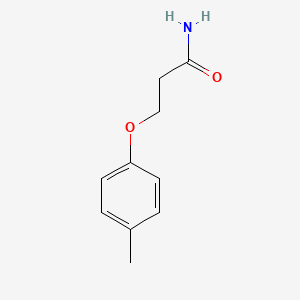 molecular formula C10H13NO2 B1386801 3-(4-Methylphenoxy)propionamide CAS No. 861587-80-6