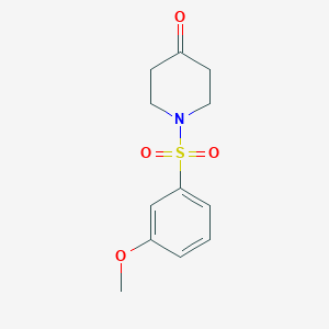 1-[(3-Methoxyphenyl)sulfonyl]piperidin-4-one