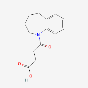 4-Oxo-4-(2,3,4,5-tetrahydro-1H-1-benzazepin-1-yl)butanoic acid