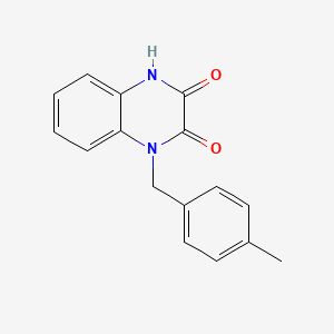 1-(4-Methylbenzyl)-1,4-dihydroquinoxaline-2,3-dione