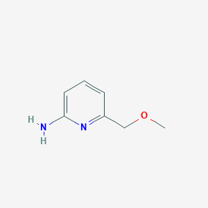 molecular formula C7H10N2O B138685 6-(Methoxymethyl)pyridin-2-amine CAS No. 153959-27-4