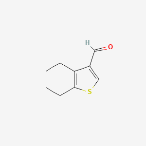 4,5,6,7-Tetrahydro-1-benzothiophene-3-carbaldehyde