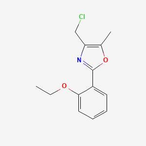 4-(Chloromethyl)-2-(2-ethoxyphenyl)-5-methyl-1,3-oxazole