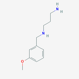 N-(3-methoxybenzyl)propane-1,3-diamine