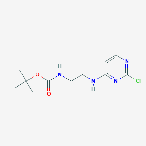 tert-Butyl {2-[(2-chloropyrimidin-4-yl)amino]ethyl}carbamate