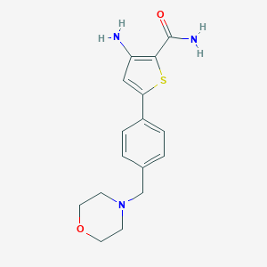 molecular formula C16H19N3O2S B138693 TAK1-IN-3 CAS No. 494772-87-1