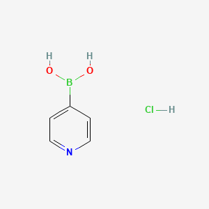molecular formula C5H7BClNO2 B1386948 Pyridine-4-boronic acid hydrochloride CAS No. 913835-65-1