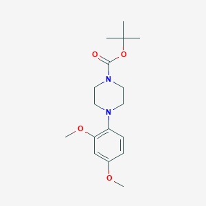 molecular formula C17H26N2O4 B13869618 Tert-butyl 4-(2,4-dimethoxyphenyl)piperazine-1-carboxylate 