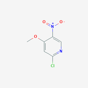 molecular formula C6H5ClN2O3 B1386962 2-Chloro-4-methoxy-5-nitropyridine CAS No. 607373-83-1