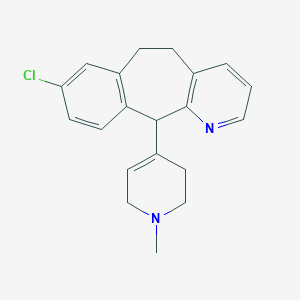 molecular formula C20H21ClN2 B138701 N-Methyl Iso Desloratadine CAS No. 183198-48-3