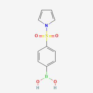 (4-((1H-Pyrrol-1-yl)sulfonyl)phenyl)boronic acid