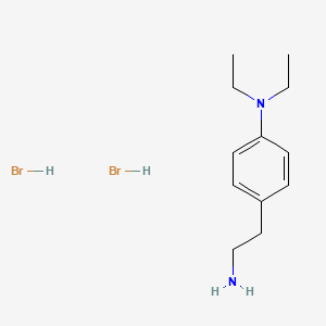 [4-(2-Aminoethyl)phenyl]diethylamine dihydrobromide