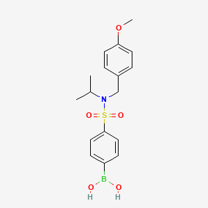 4-(N-Isopropyl-N-(4-methoxybenzyl)sulfamoyl)phenylboronic acid