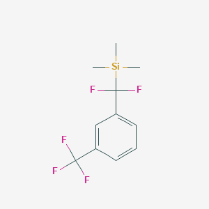 M-(Trimethylsilyldifluoromethyl)-trifluoromethylbenzene