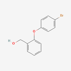 B1387106 [2-(4-Bromophenoxy)phenyl]methanol CAS No. 74744-79-9