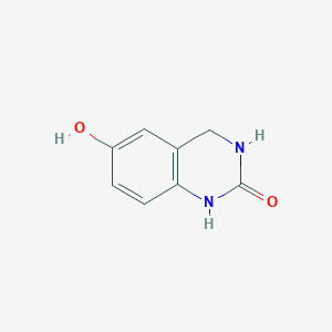 molecular formula C8H8N2O2 B1387116 6-Hydroxy-3,4-dihydroquinazolin-2(1H)-one CAS No. 948552-89-4