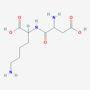 molecular formula C10H19N3O5 B13871348 Aspartyl-Lysine 