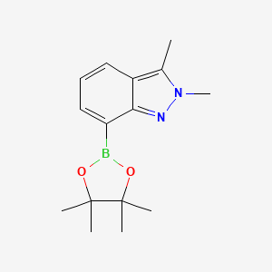 2,3-Dimethyl-2H-indazole-7-boronic acid pinacol ester