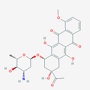 molecular formula C27H29NO10 B138715 4'-Epi-daunorubicin CAS No. 57918-24-8