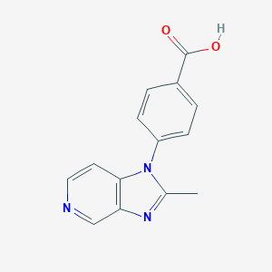 4-(2-Methyl-1H-imidazo[4,5-C]pyridin-1-YL)benzoic acid
