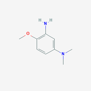 molecular formula C9H14N2O B1387197 4-methoxy-N1,N1-dimethyl-m-phenylenediamine CAS No. 192819-41-3