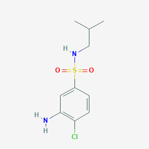 3-Amino-4-chloro-N-isobutylbenzenesulfonamide
