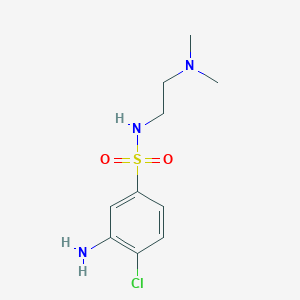 3-Amino-4-chloro-N-[2-(dimethylamino)ethyl]-benzenesulfonamide