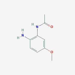 molecular formula C9H12N2O2 B1387236 N-(2-amino-5-methoxyphenyl)acetamide CAS No. 57946-57-3