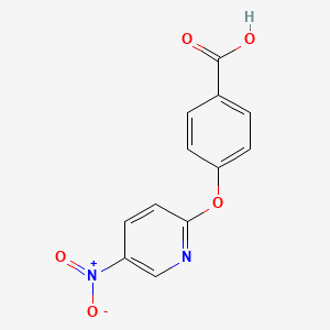 4-[(5-Nitropyridin-2-yl)oxy]benzoic acid