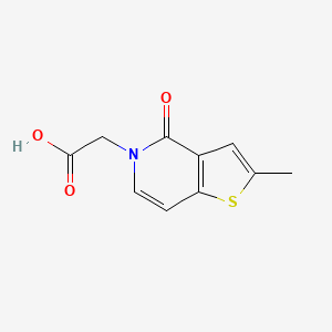 (2-Methyl-4-oxothieno[3,2-c]pyridin-5(4H)-yl)acetic acid