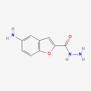 5-Amino-1-benzofuran-2-carbohydrazide