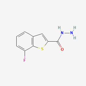 7-Fluoro-1-benzothiophene-2-carbohydrazide
