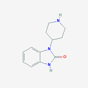 molecular formula C12H15N3O B138732 4-(2-Keto-1-benzimidazolinyl)piperidine CAS No. 20662-53-7