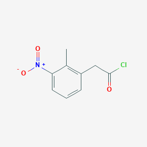 2-Methyl-3-nitro-phenylacetyl chloride