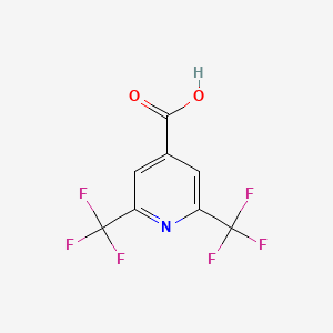 2,6-Bis(trifluoromethyl)pyridine-4-carboxylic acid