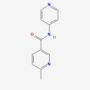 6-Chloro-N-pyridin-4-ylnicotinamide