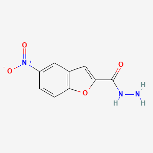 5-Nitro-1-benzofuran-2-carbohydrazide