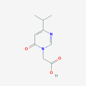 (4-isopropyl-6-oxopyrimidin-1(6{H})-yl)acetic acid