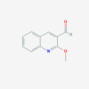 molecular formula C11H9NO2 B138735 2-Methoxyquinoline-3-carbaldehyde CAS No. 139549-06-7