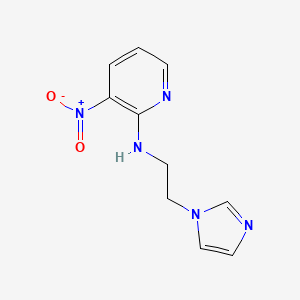 N-[2-(1H-Imidazol-1-yl)ethyl]-3-nitropyridin-2-amine