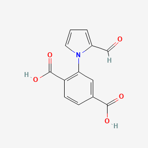 2-(2-Formyl-1H-pyrrol-1-yl)terephthalic acid
