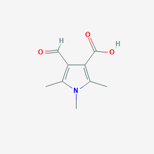 4-Formyl-1,2,5-trimethyl-1H-pyrrole-3-carboxylic acid