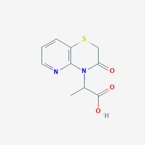 2-(3-Oxo-2,3-dihydro-4H-pyrido[3,2-b][1,4]thiazin-4-yl)propanoic acid