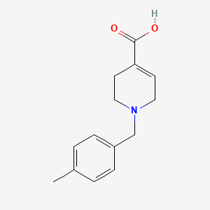 1-(4-Methylbenzyl)-1,2,3,6-tetrahydropyridine-4-carboxylic acid