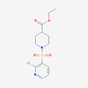 Ethyl 1-[(2-chloropyridin-3-yl)sulfonyl]piperidine-4-carboxylate