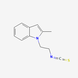 1-(2-Isothiocyanatoethyl)-2-methyl-1H-indole