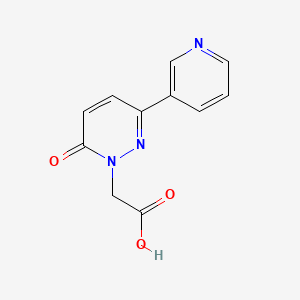 (6-oxo-3-pyridin-3-ylpyridazin-1(6{H})-yl)acetic acid