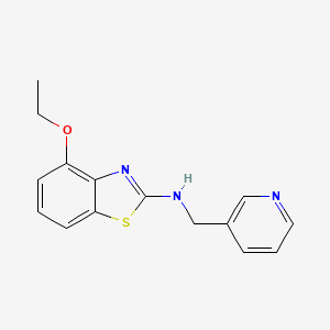 4-ethoxy-N-(pyridin-3-ylmethyl)-1,3-benzothiazol-2-amine